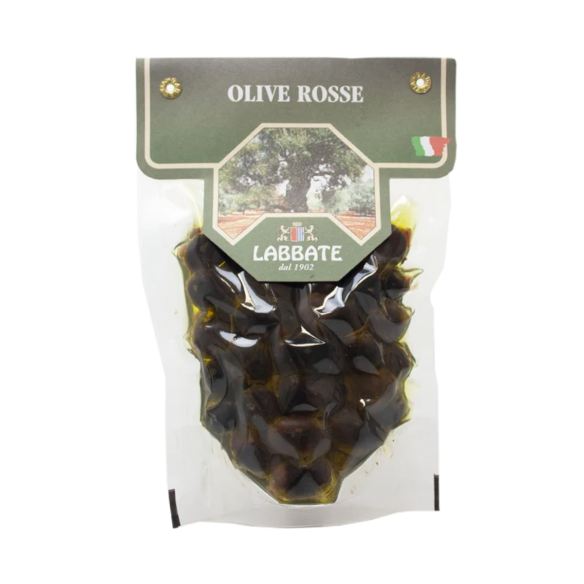 Mørke oliven i olivenolie